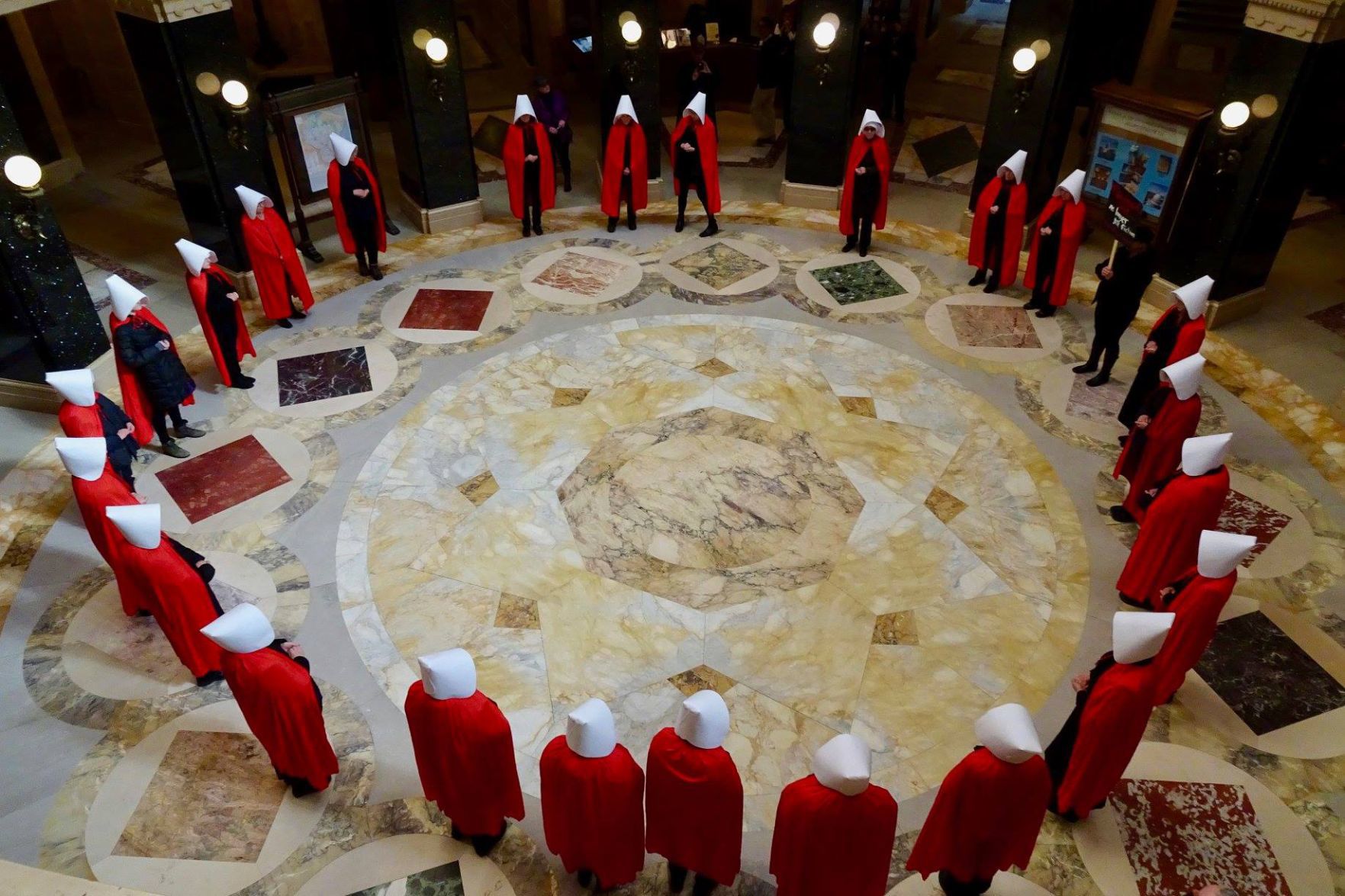 Forming a circle